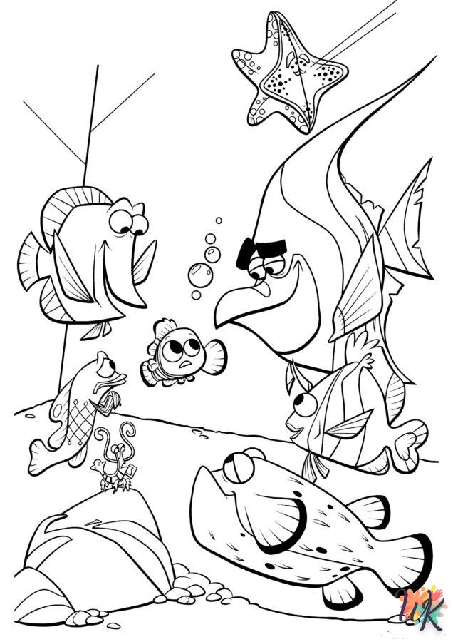 Dibujos para Colorear Buscando a Nemo 14