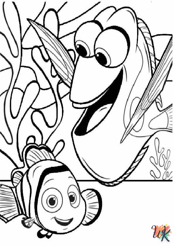 Dibujos para Colorear Buscando a Nemo 140