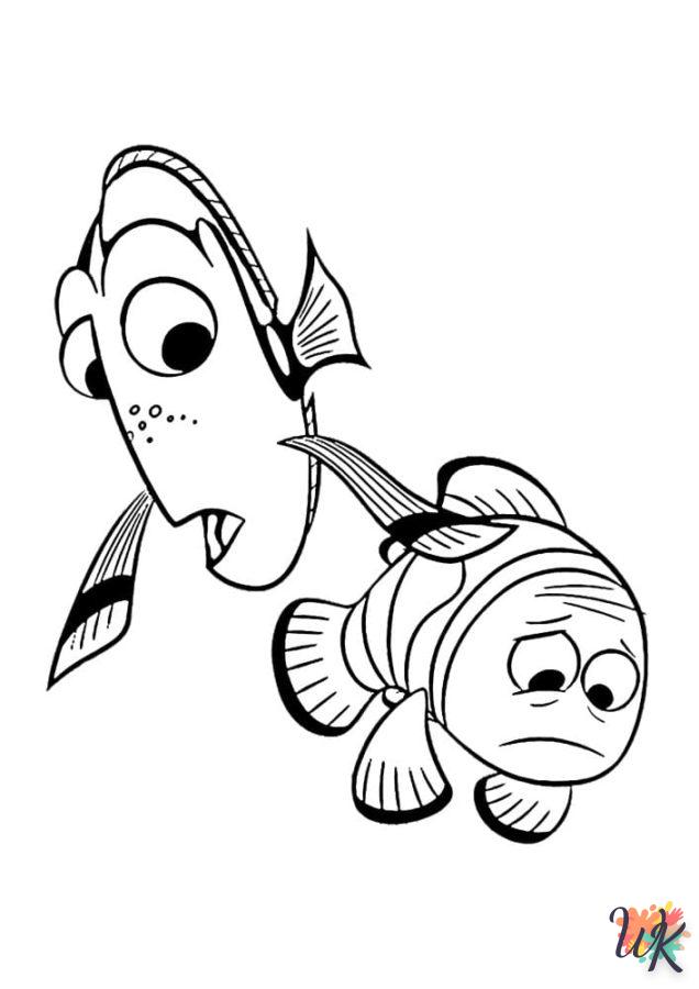 Dibujos para Colorear Buscando a Nemo 16