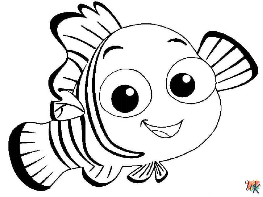 Dibujos para Colorear Buscando a Nemo 17