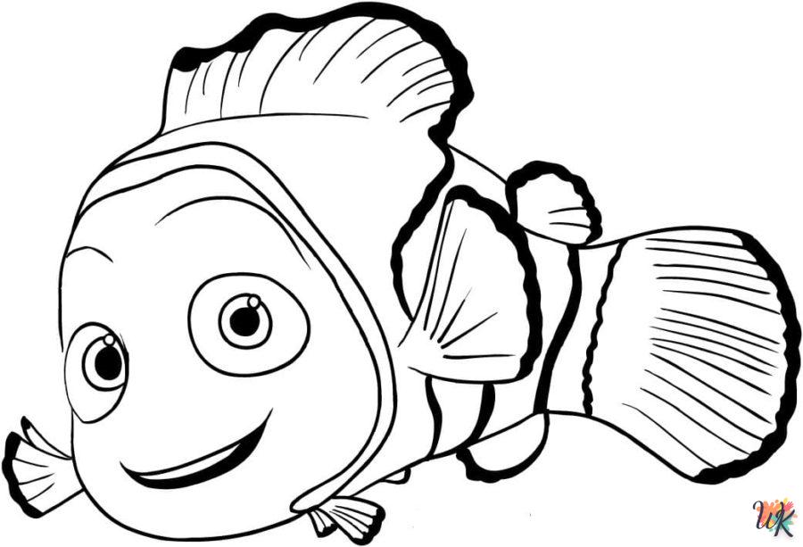 Dibujos para Colorear Buscando a Nemo 19