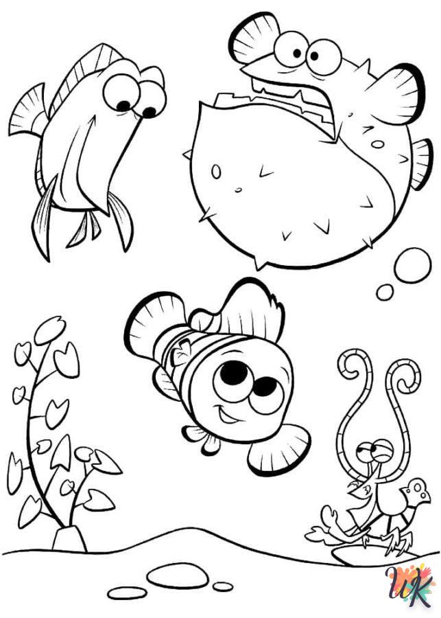 Dibujos para Colorear Buscando a Nemo 2