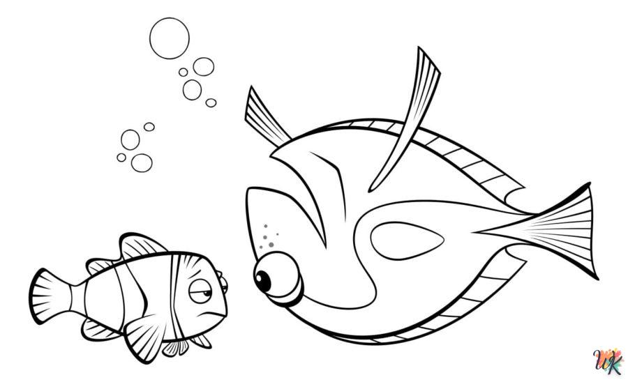 Dibujos para Colorear Buscando a Nemo 22