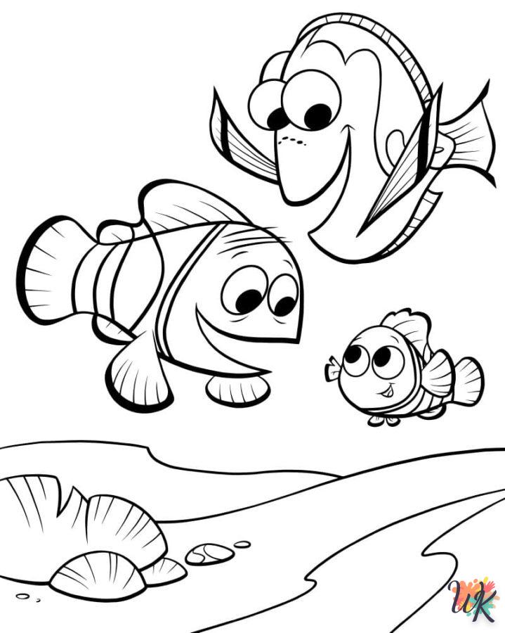 Dibujos para Colorear Buscando a Nemo 3