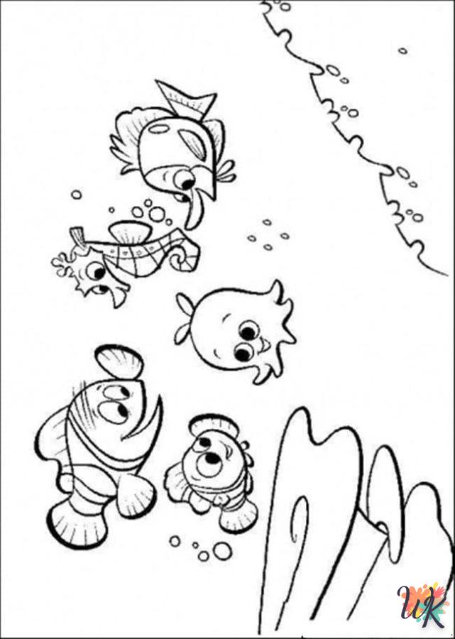 Dibujos para Colorear Buscando a Nemo 31