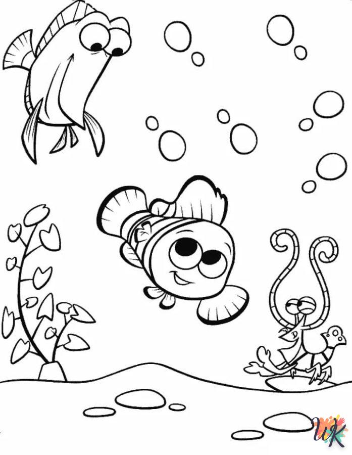 Dibujos para Colorear Buscando a Nemo 32