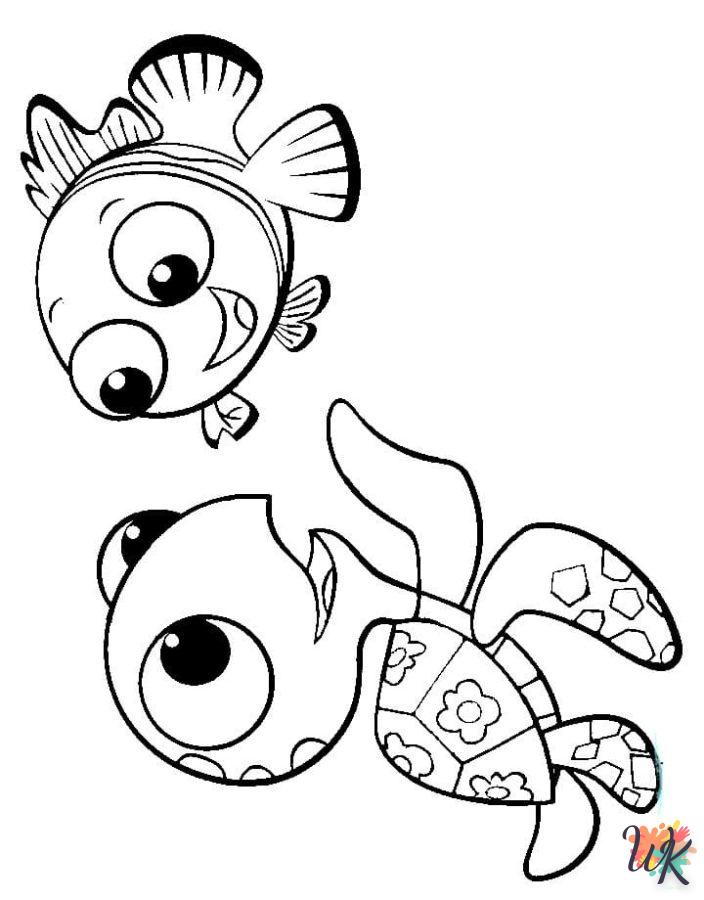 Dibujos para Colorear Buscando a Nemo 35