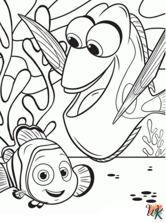 Dibujos para Colorear Buscando a Nemo 36