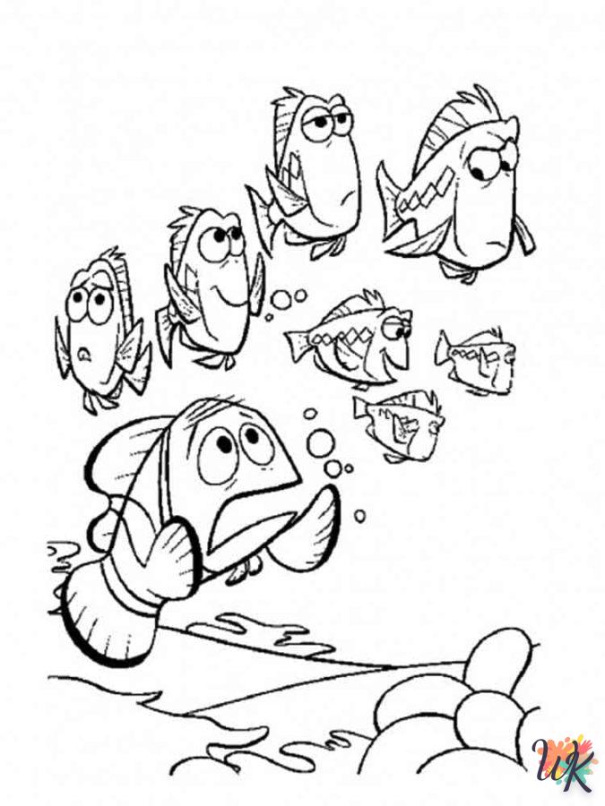 Dibujos para Colorear Buscando a Nemo 40