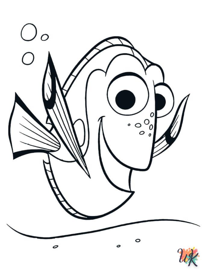 Dibujos para Colorear Buscando a Nemo 42
