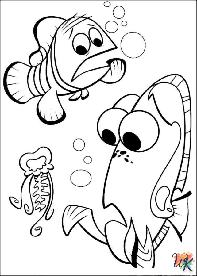 Dibujos para Colorear Buscando a Nemo 46