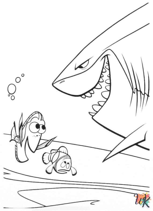 Dibujos para Colorear Buscando a Nemo 47