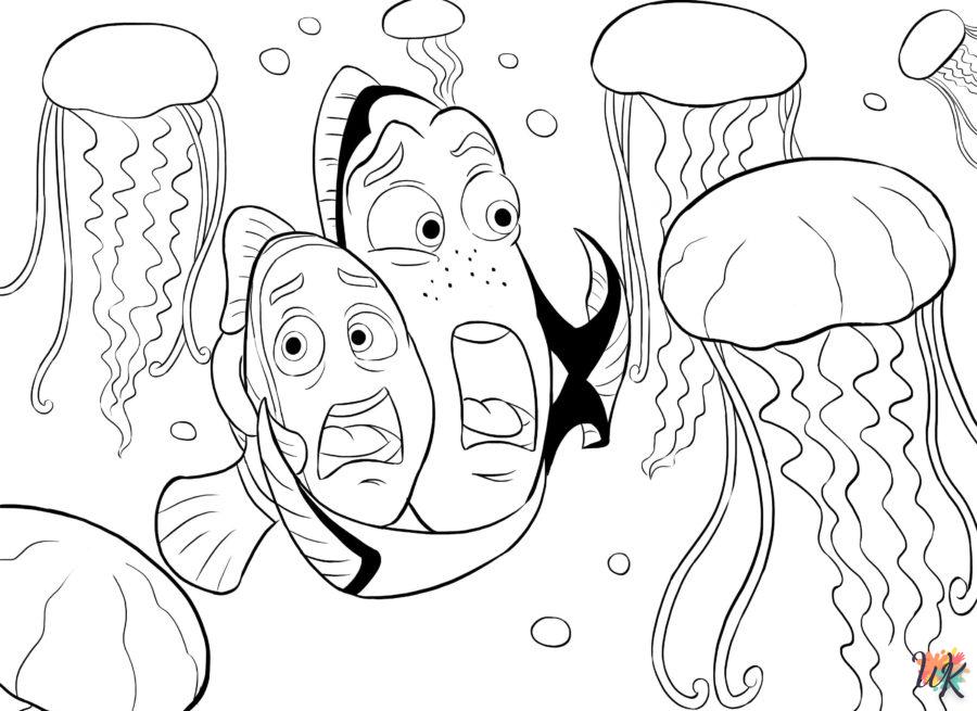 Dibujos para Colorear Buscando a Nemo 5