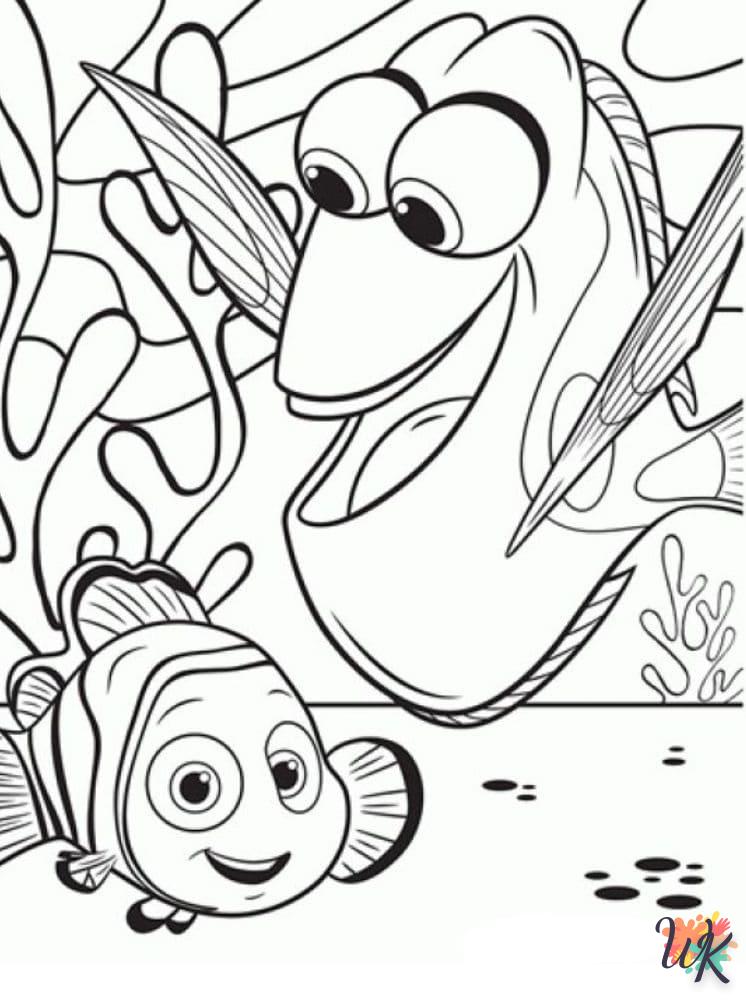 Dibujos para Colorear Buscando a Nemo 70