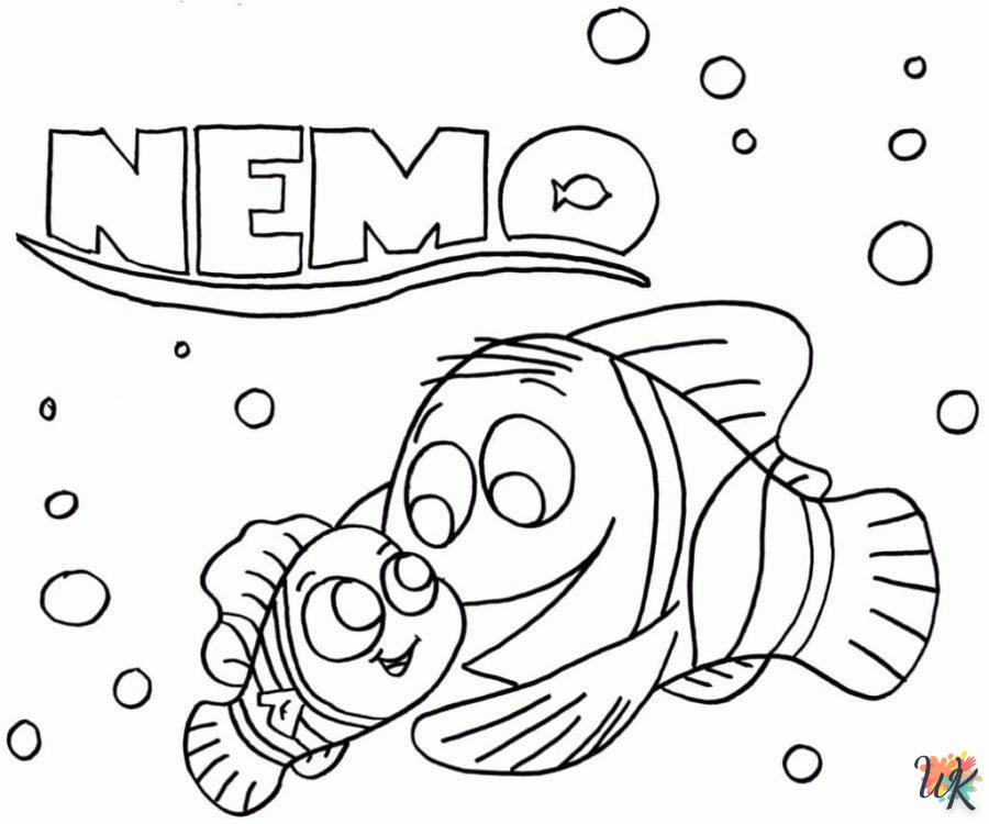 Dibujos para Colorear Buscando a Nemo 74