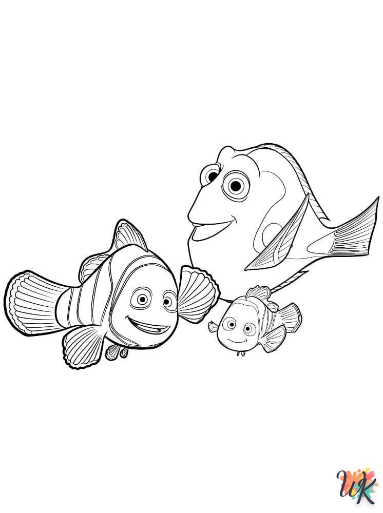 Dibujos para Colorear Buscando a Nemo 87