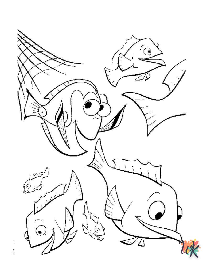 Dibujos para Colorear Buscando a Nemo 90