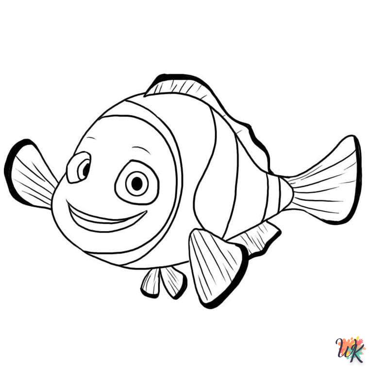 Dibujos para Colorear Buscando a Nemo 94