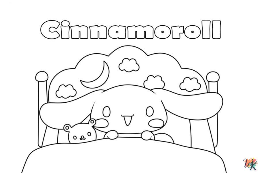 Dibujos para Colorear Cinnamoroll 57