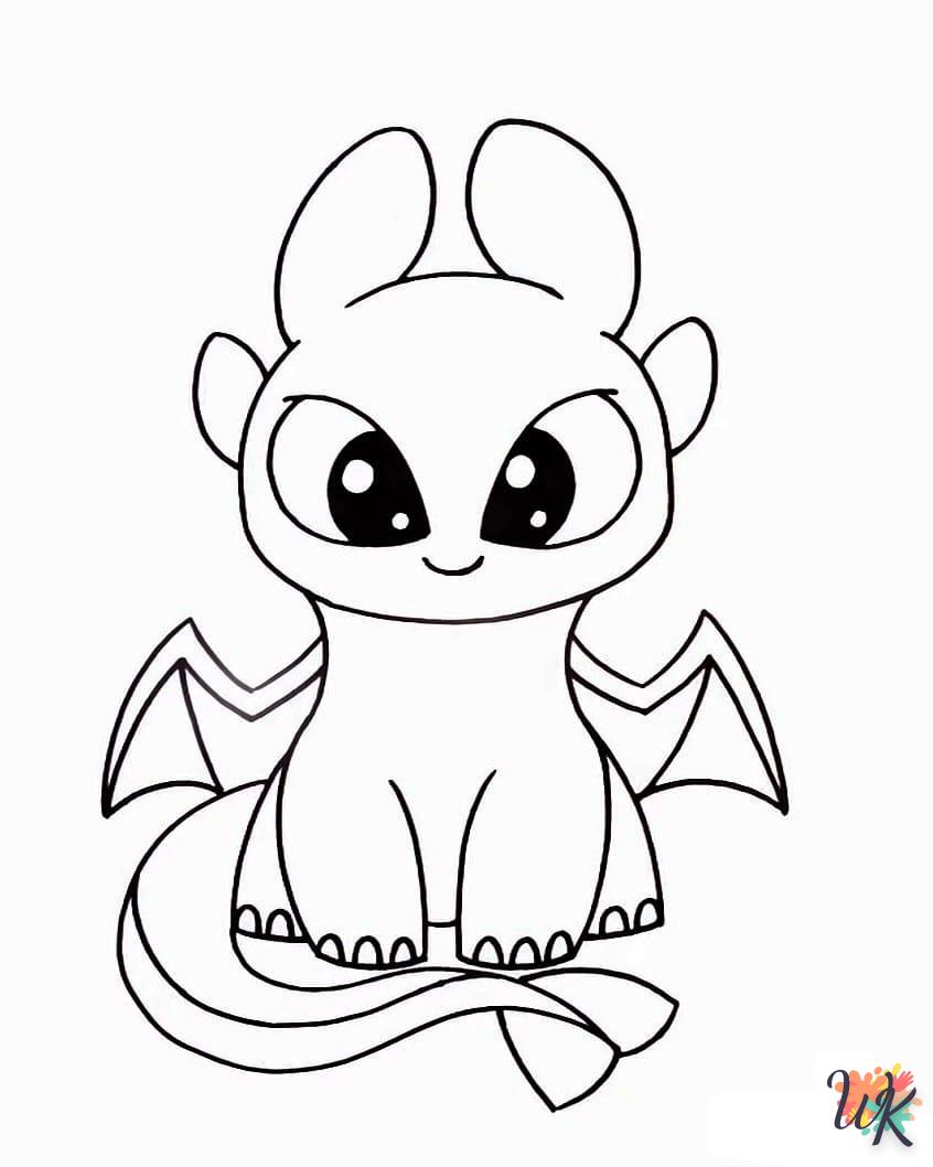 Dibujos para Colorear Como entrenar a tu dragon 17