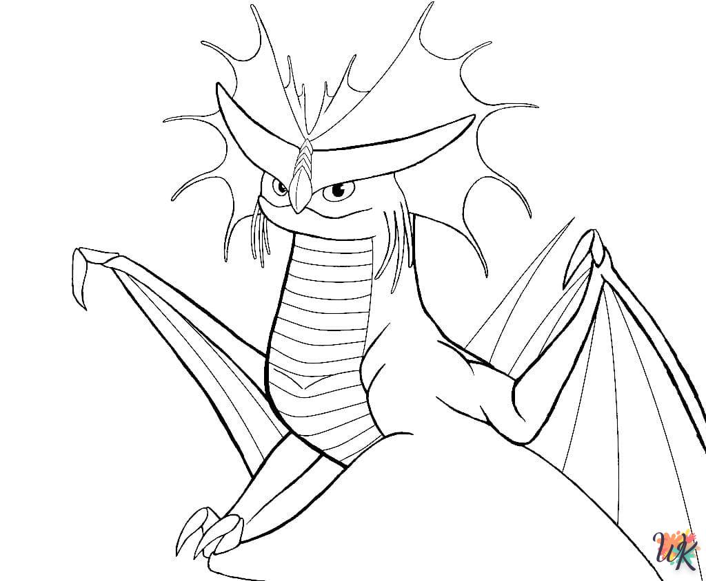 Dibujos para Colorear Como entrenar a tu dragon 31