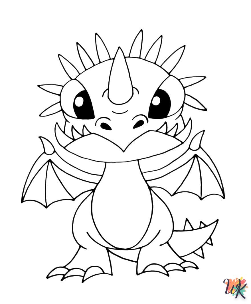Dibujos para Colorear Como entrenar a tu dragon 71