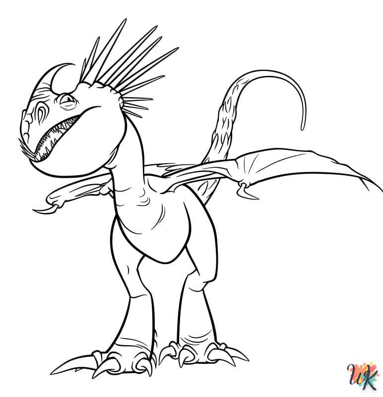 Dibujos para Colorear Como entrenar a tu dragon 81