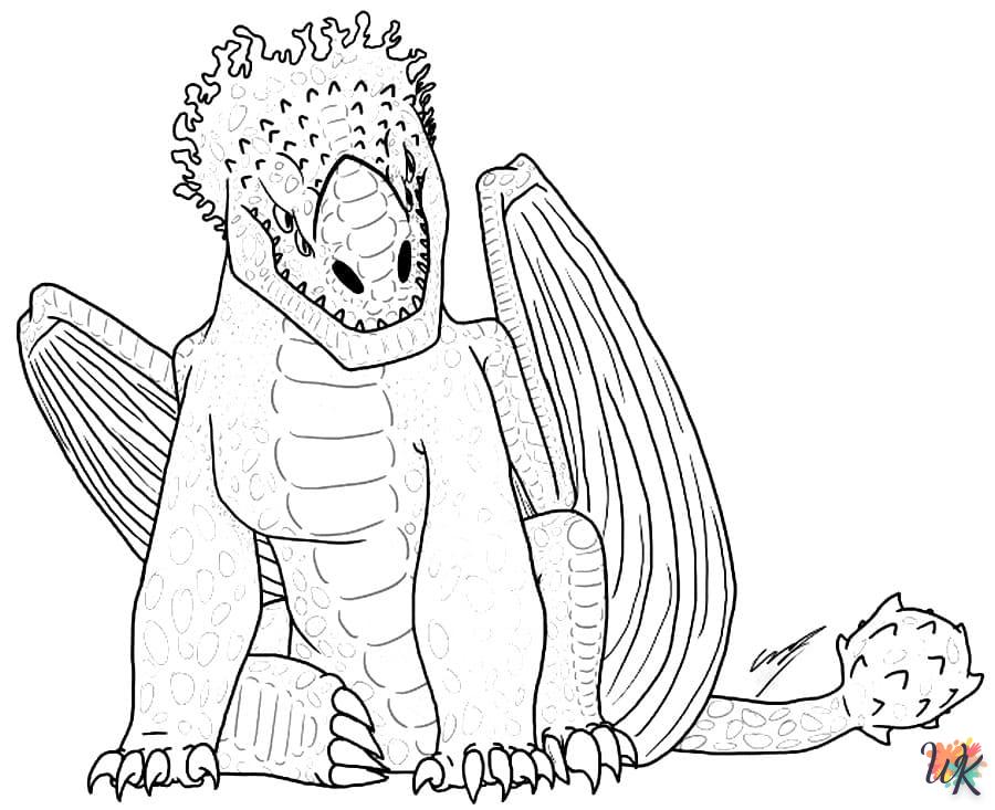 Dibujos para Colorear Como entrenar a tu dragon 88