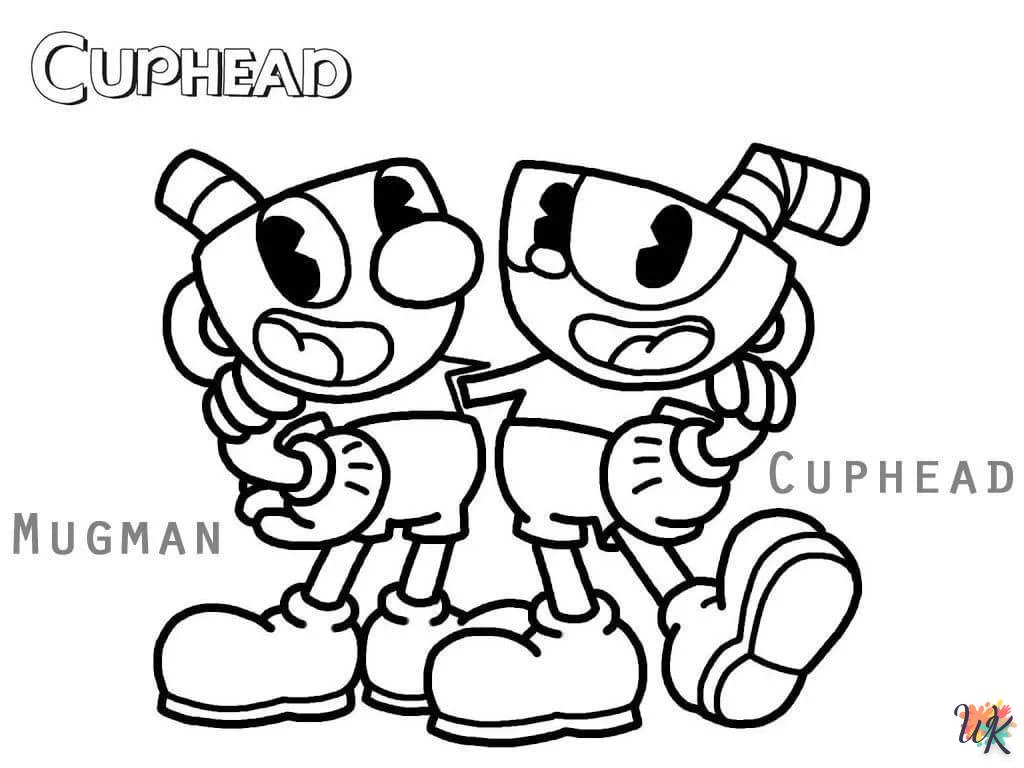 Dibujos para Colorear Cuphead 5
