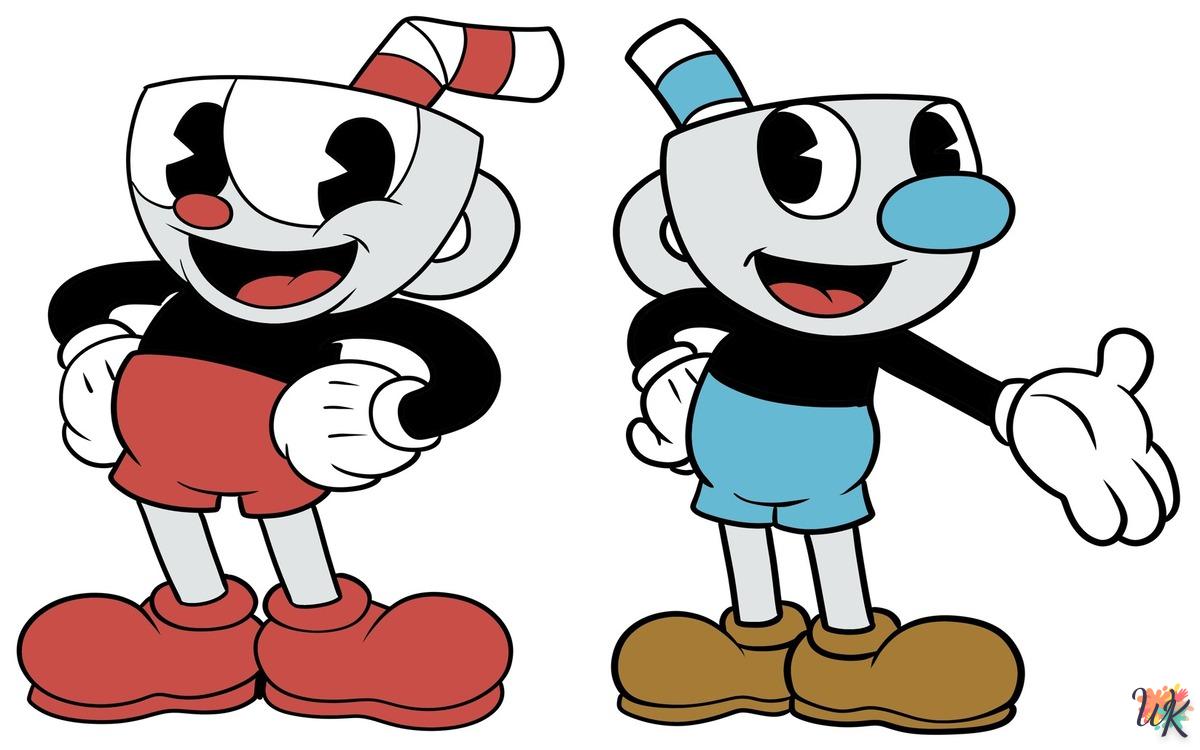 Cuphead 3 51 Dibujos Para Colorear Cuphead