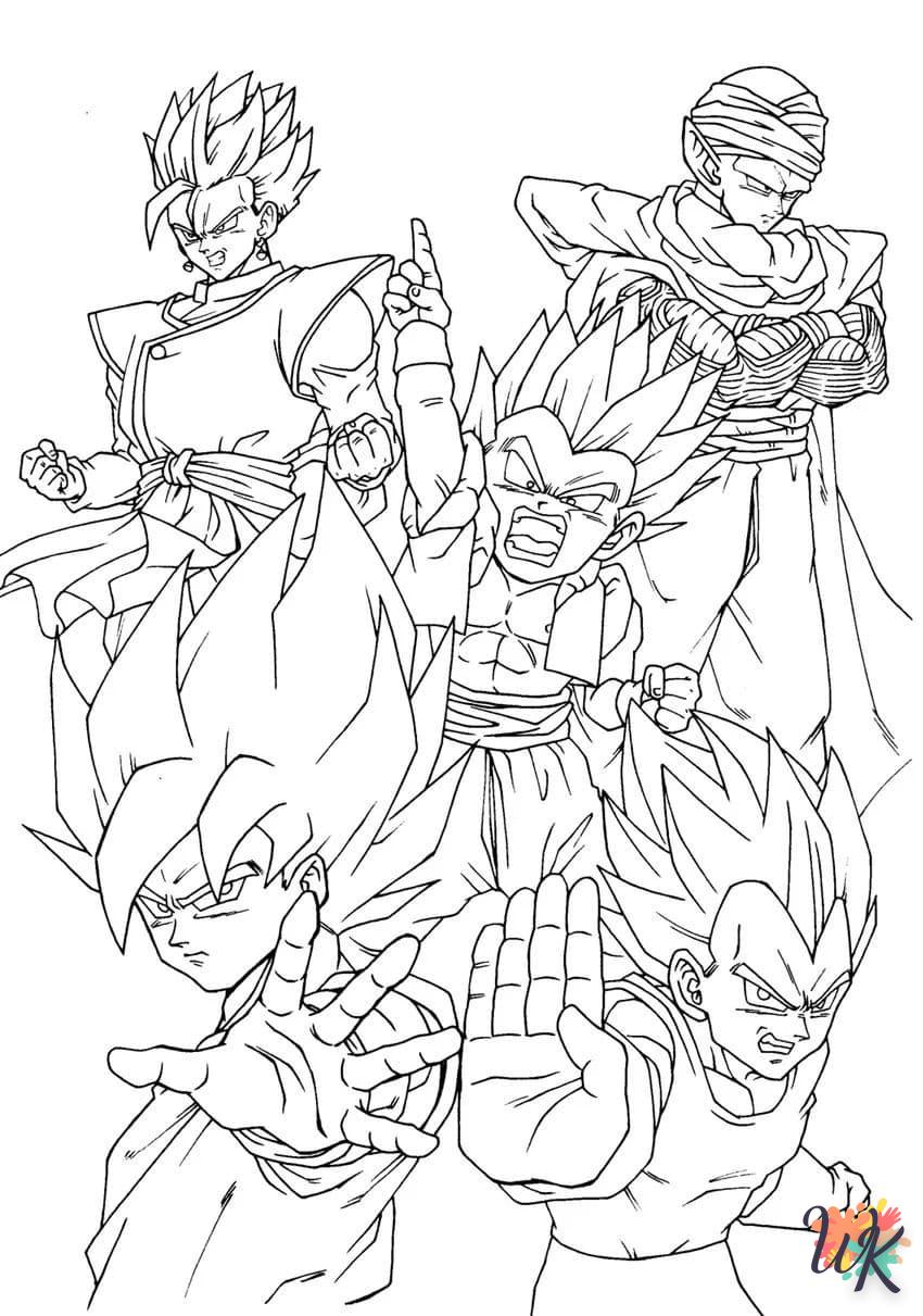 Dibujos para Colorear Dragon Ball Z 47