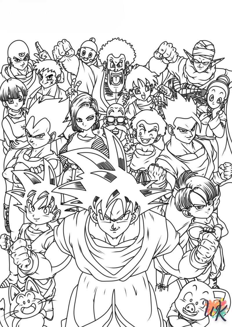 Dibujos para Colorear Dragon Ball Z 95