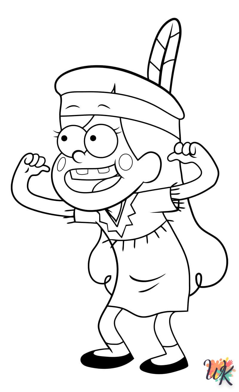 Dibujos para Colorear Gravity Falls 15