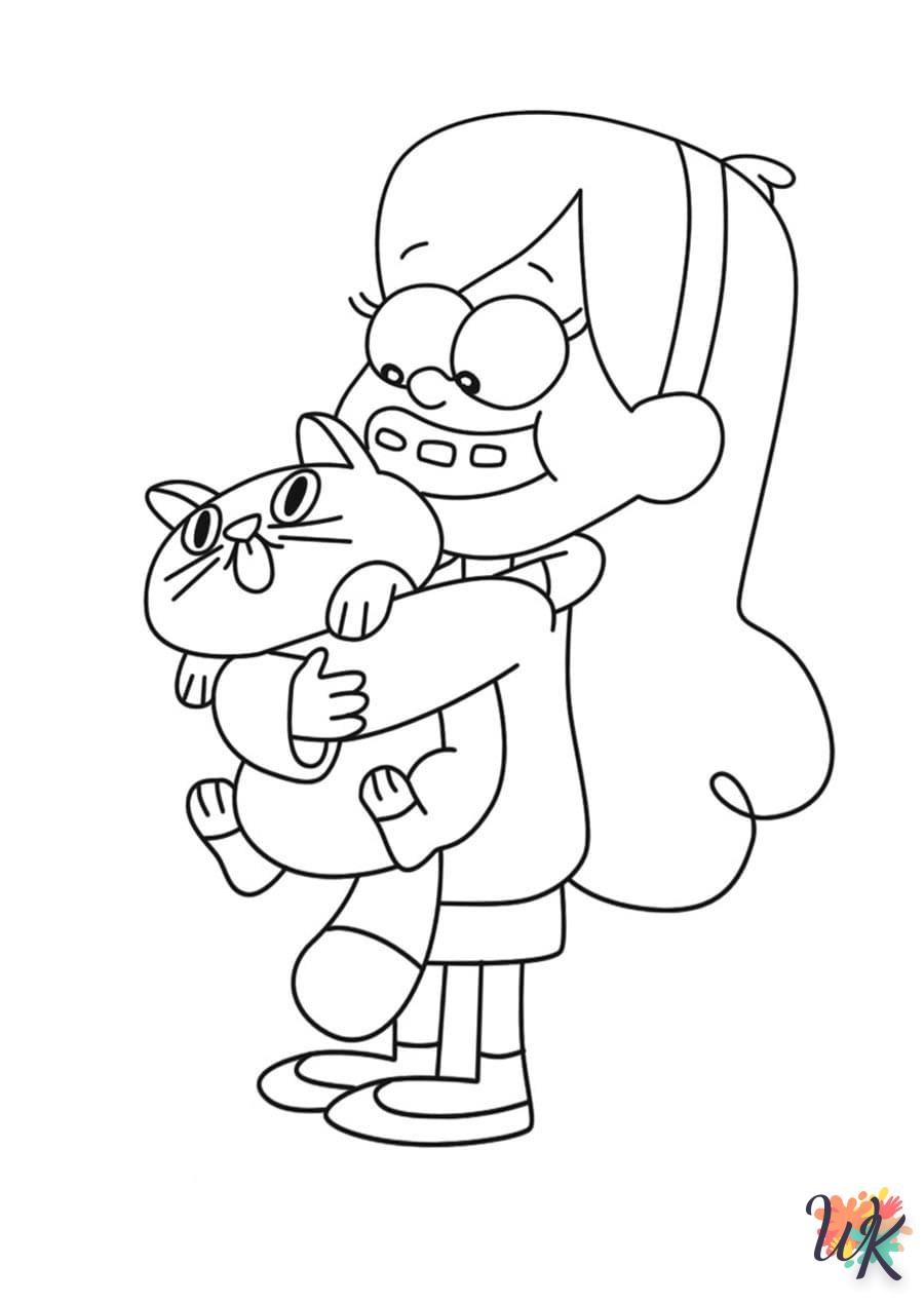 Dibujos para Colorear Gravity Falls 2