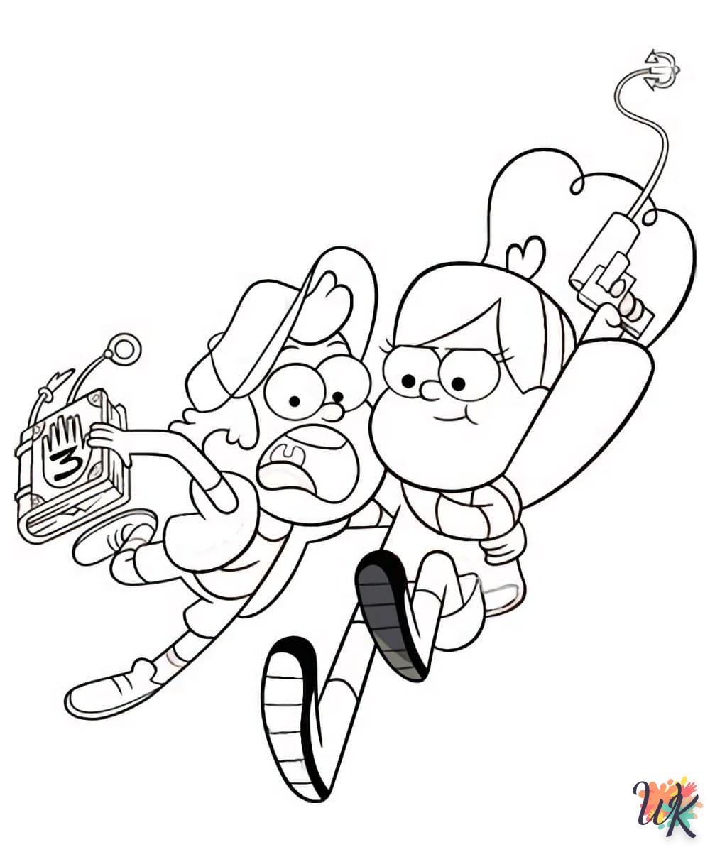 Dibujos para Colorear Gravity Falls 26