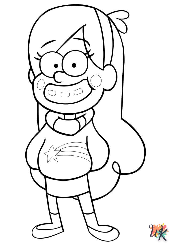 Dibujos para Colorear Gravity Falls 44