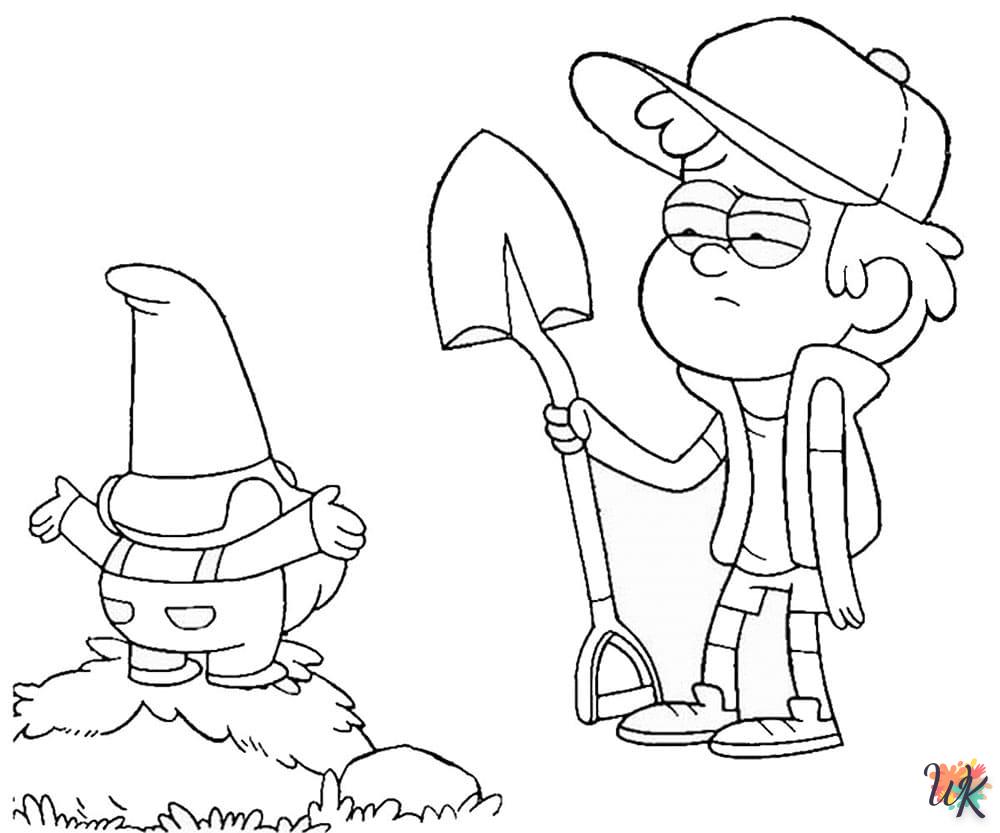 Dibujos para Colorear Gravity Falls 45