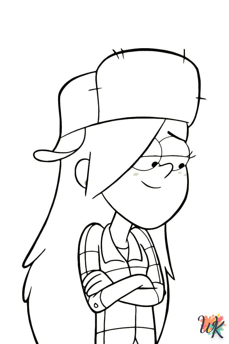 Dibujos para Colorear Gravity Falls 6