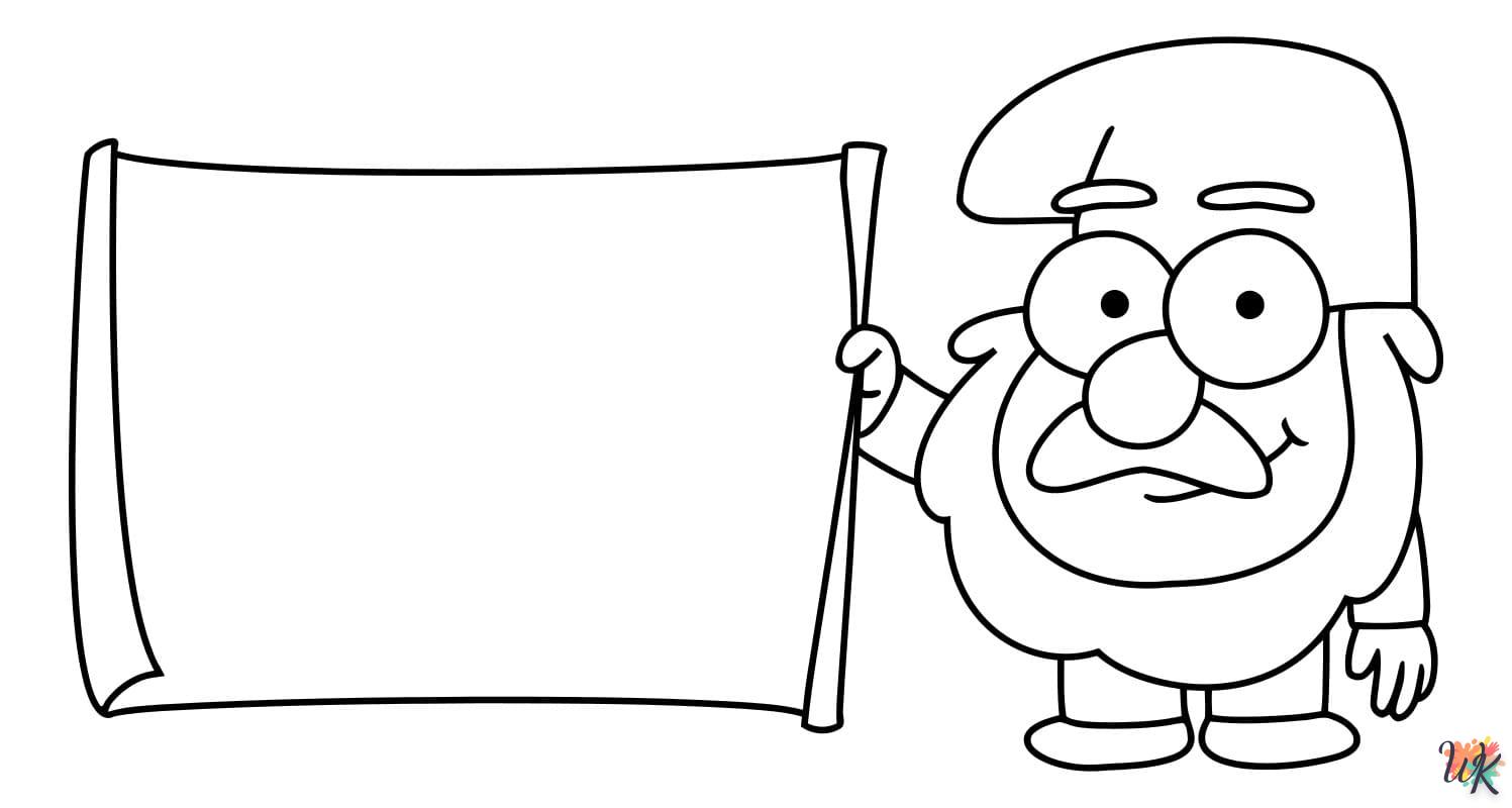 Dibujos para Colorear Gravity Falls 64