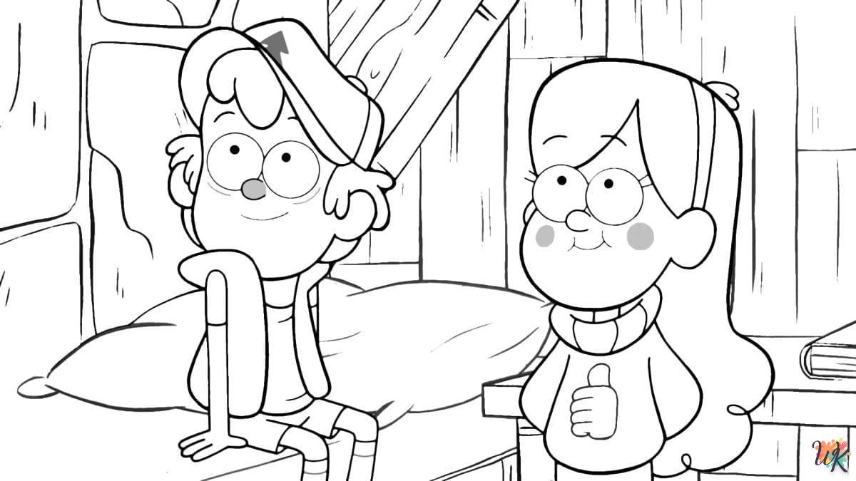 Dibujos para Colorear Gravity Falls 68