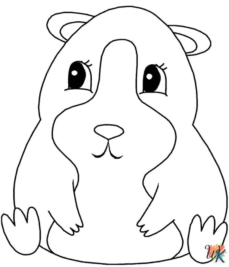 Dibujos para Colorear Hamster 25