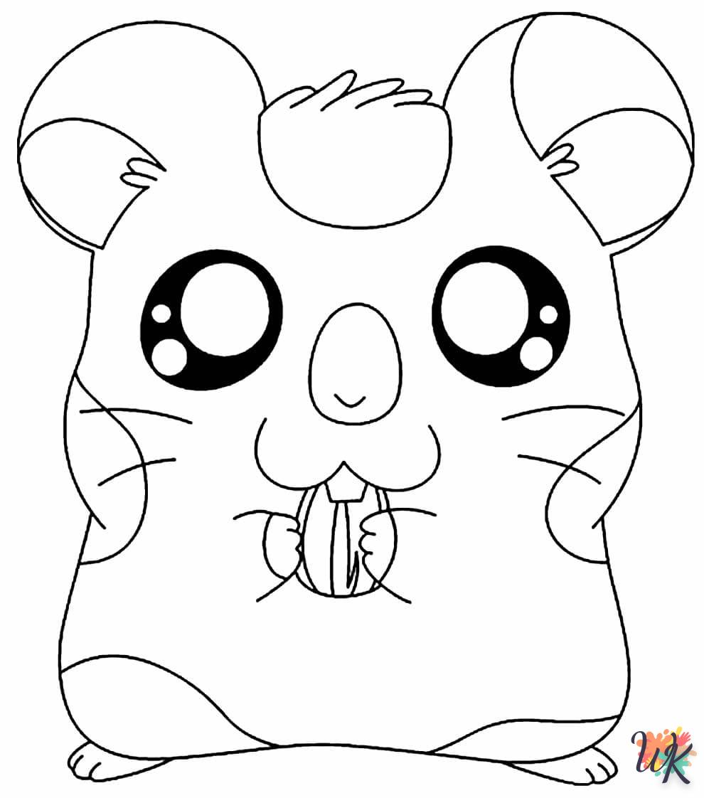 Dibujos para Colorear Hamster 50