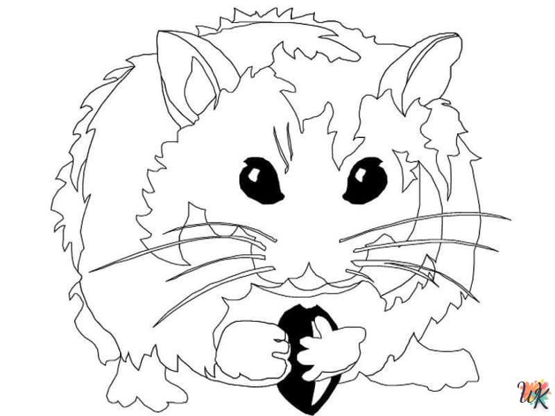 Dibujos para Colorear Hamster 55