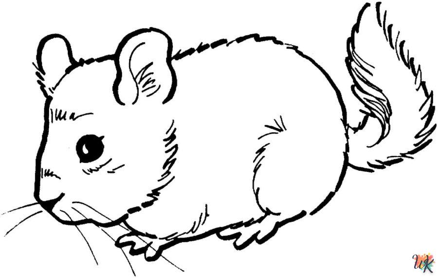 Dibujos para Colorear Hamster 69