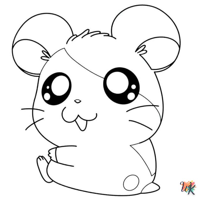 Dibujos para Colorear Hamster 85