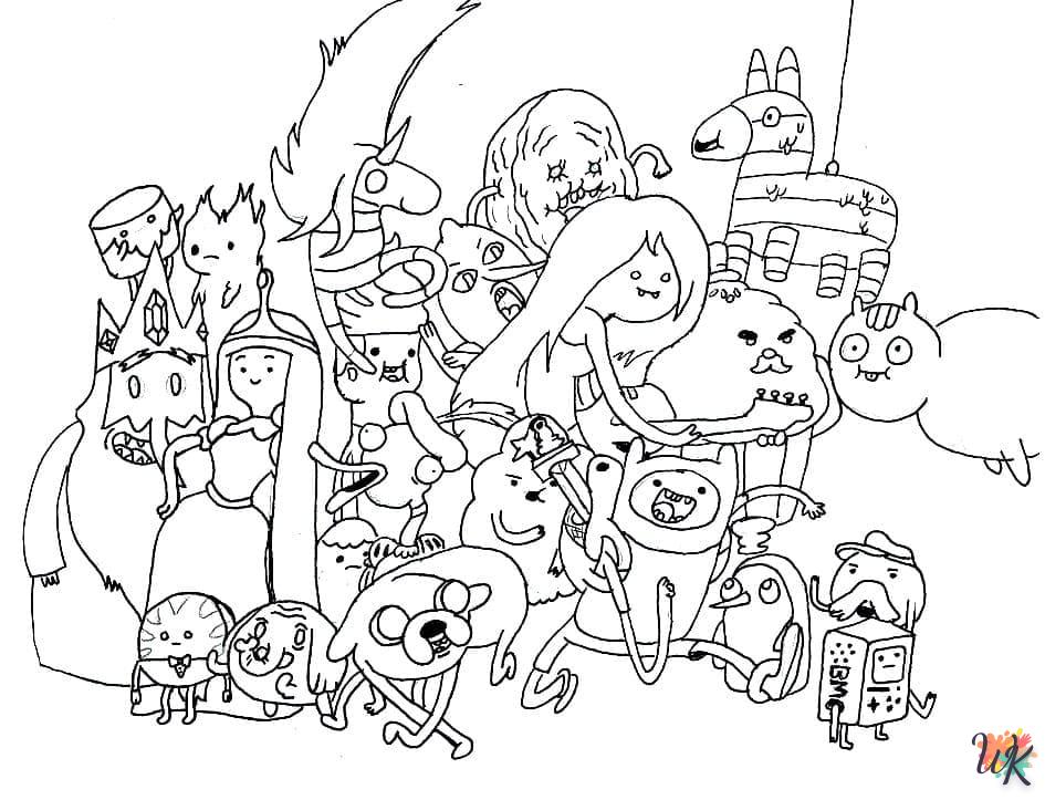 Dibujos para Colorear Hora de aventuras 103