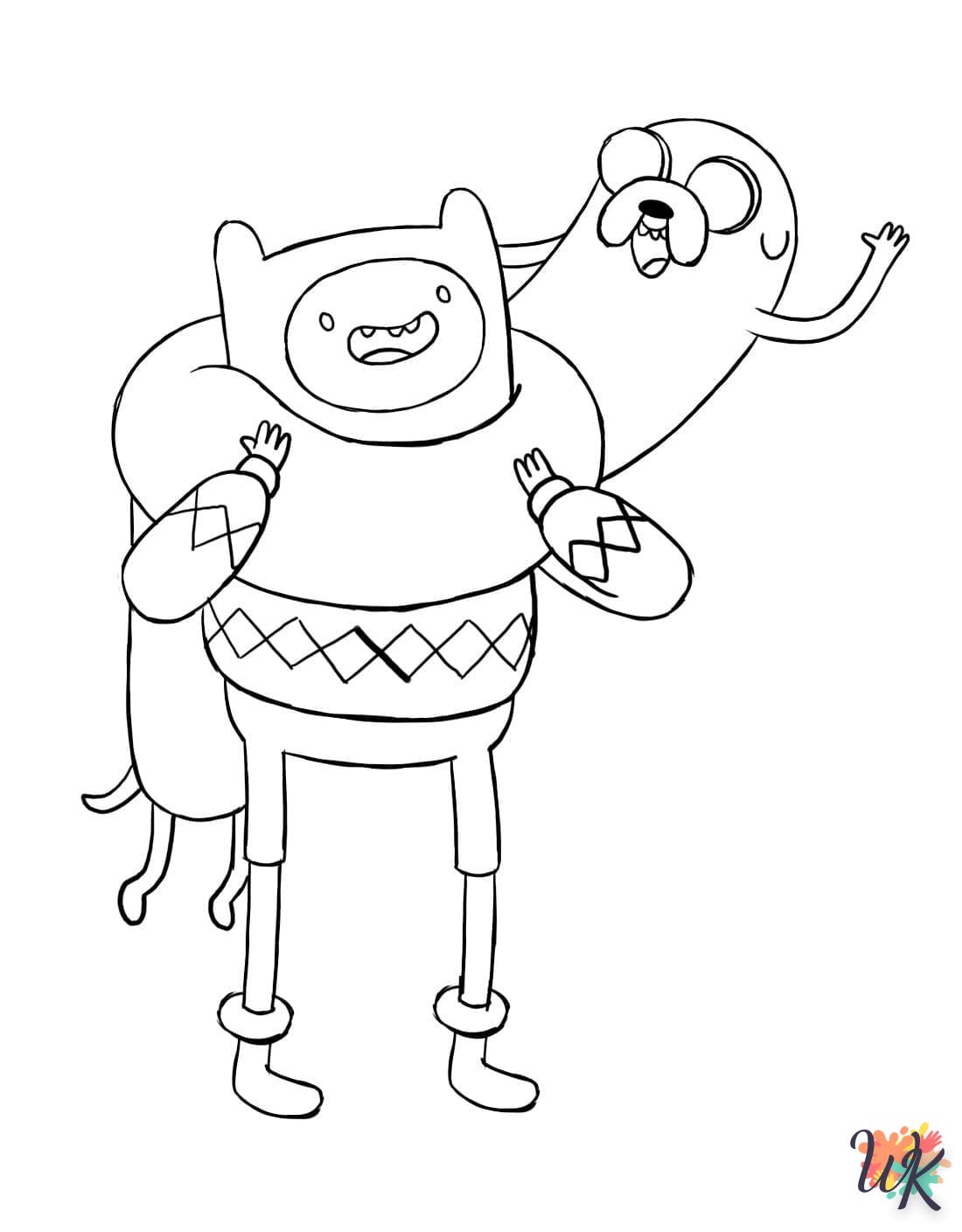 Dibujos para Colorear Hora de aventuras 11