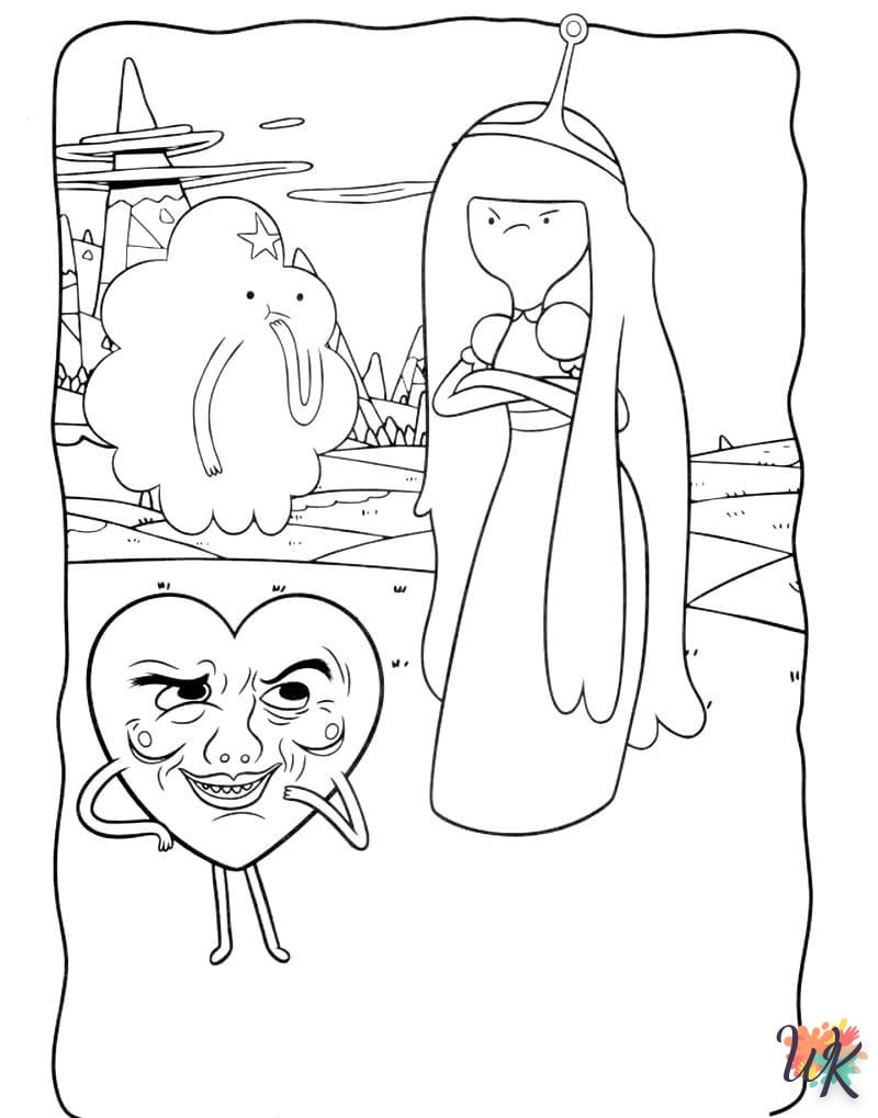 Dibujos para Colorear Hora de aventuras 114