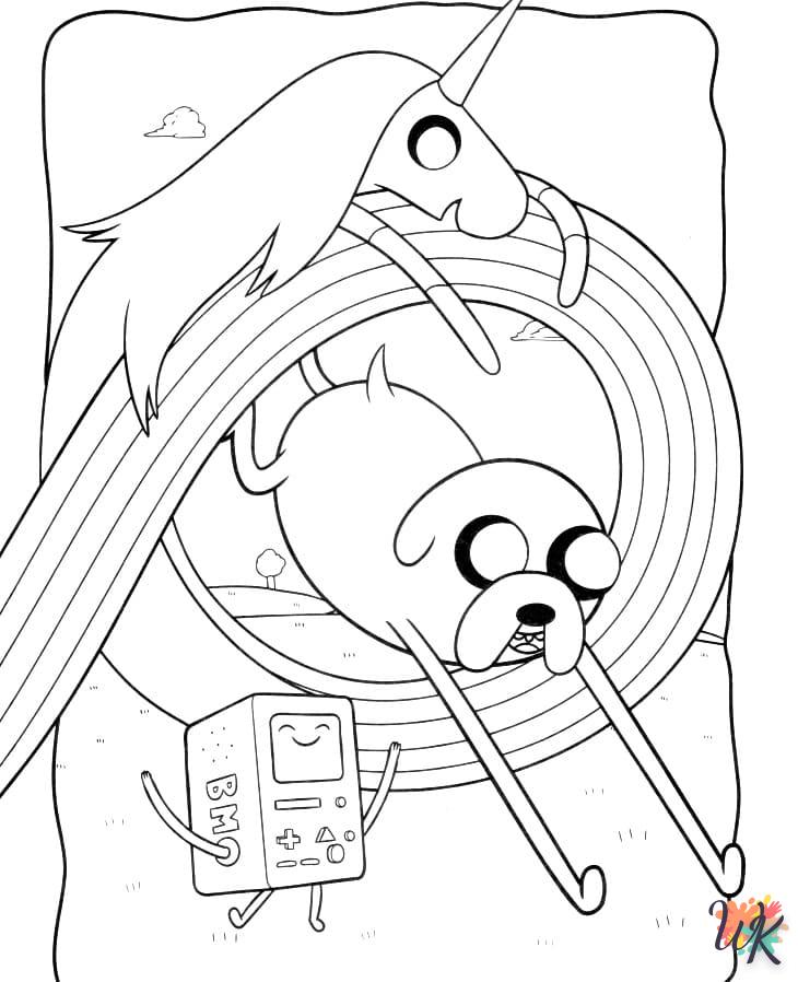 Dibujos para Colorear Hora de aventuras 117