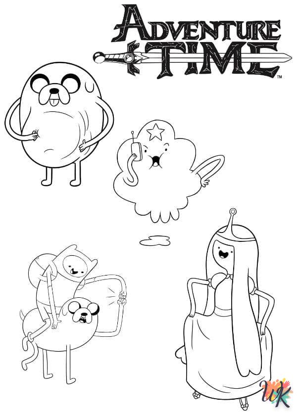 Dibujos para Colorear Hora de aventuras 14